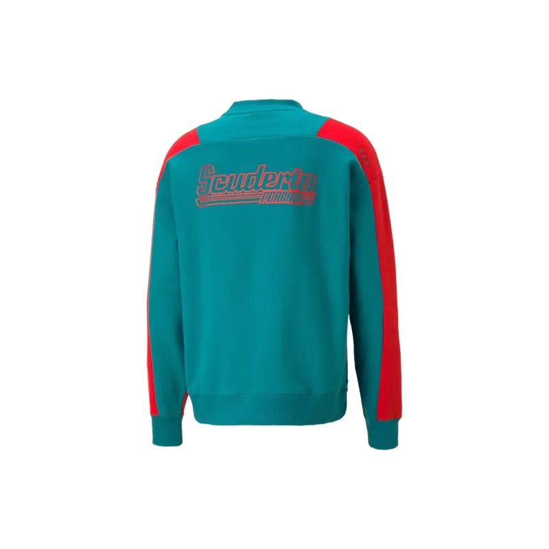 PUMA Ferrari Sweatshirts Unisex Green-1