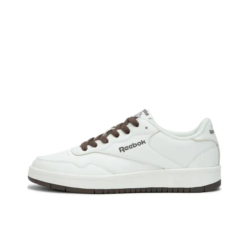 Reebok Skateboard Shoes Unisex Low-Top White/Brown