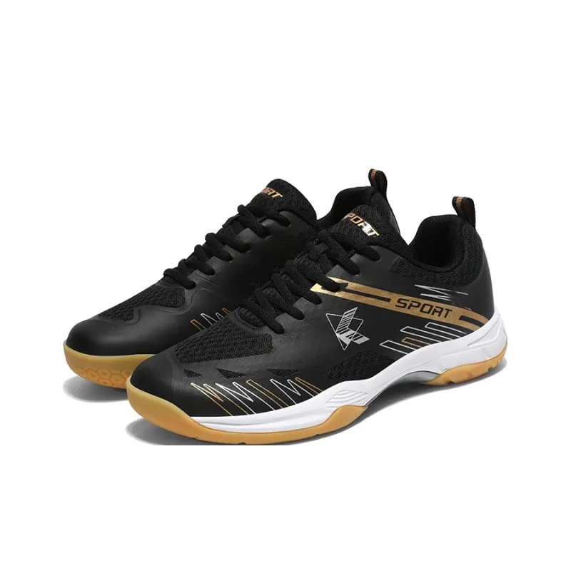 QIUTEXIONG Cushioning, Slip Resistant, Abrasion Resistant, Breathable, Support, Rebound Low Top Badminton Shoes Unisex-14