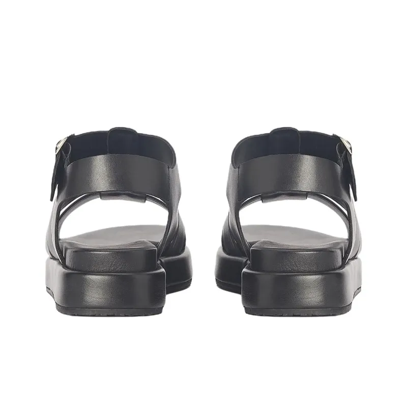 BARBOUR Charlene Roman Sandals Women's Black-4