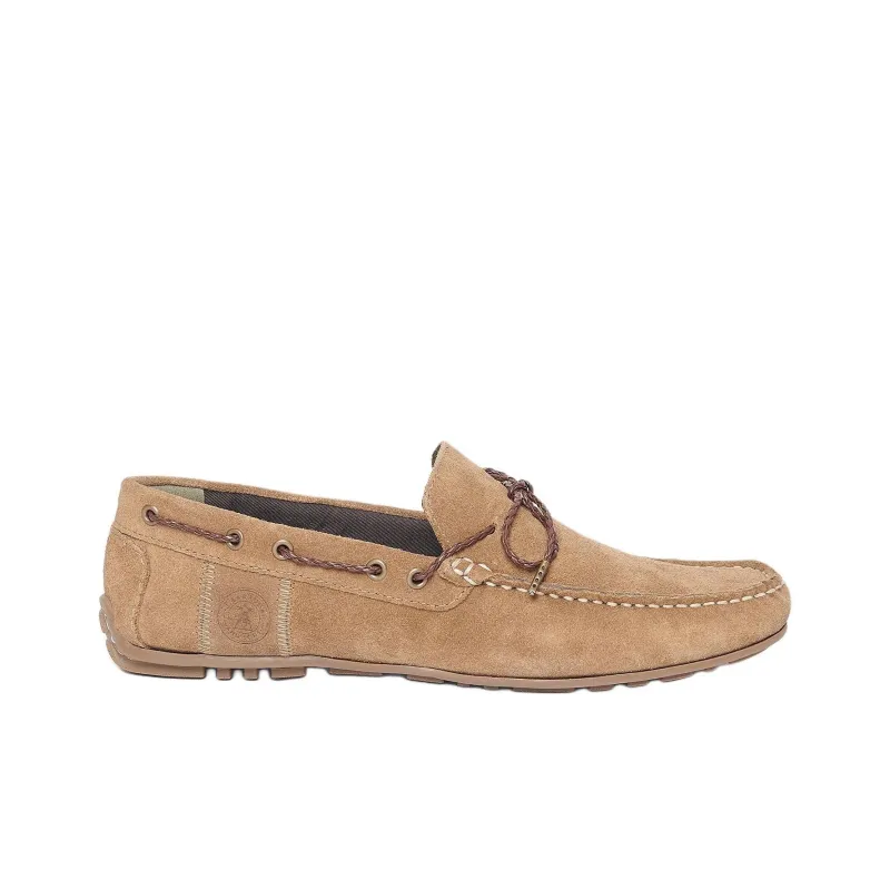 BARBOUR Jenso Boat Shoes Men's Umber-1