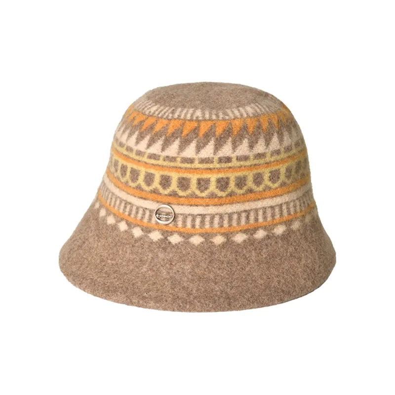 KENMONT Sheep Wool Bucket Hats Women's-5