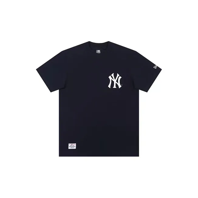 New Era New Era X MLB Co-brand T-Shirt Unisex Navy Blue-1