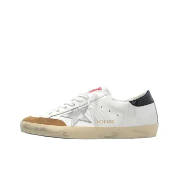 Golden Goose Super Star Low Top Skateboard Shoes Men's White
