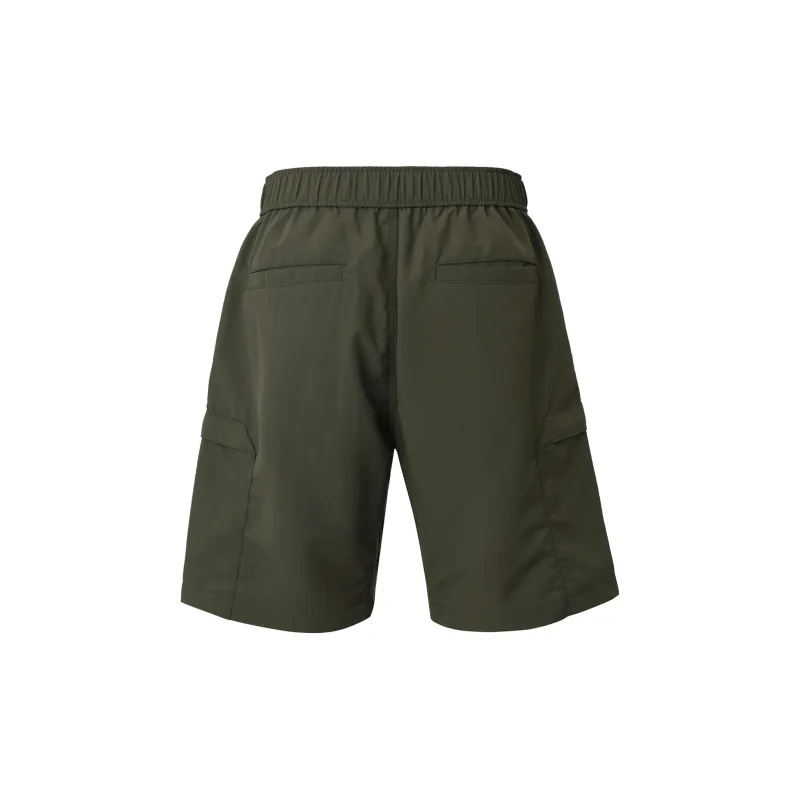UNIQLO Casual Shorts Unisex Dark Olive-2