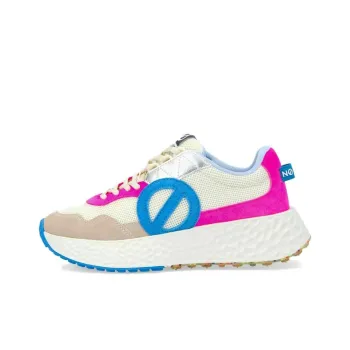 NO NAME Anti-Slip Wear-Resistant Low-Top Casual Shoes Women's White Pink Blue