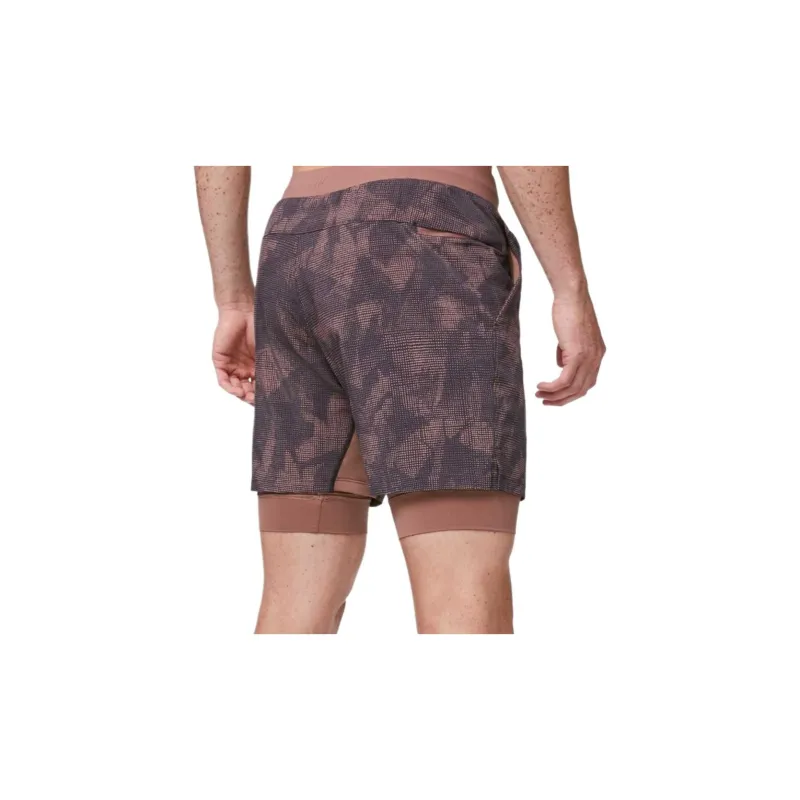 Lululemon T.H.E. Sports Shorts Men's Phantom Red Dust Obsidian-1