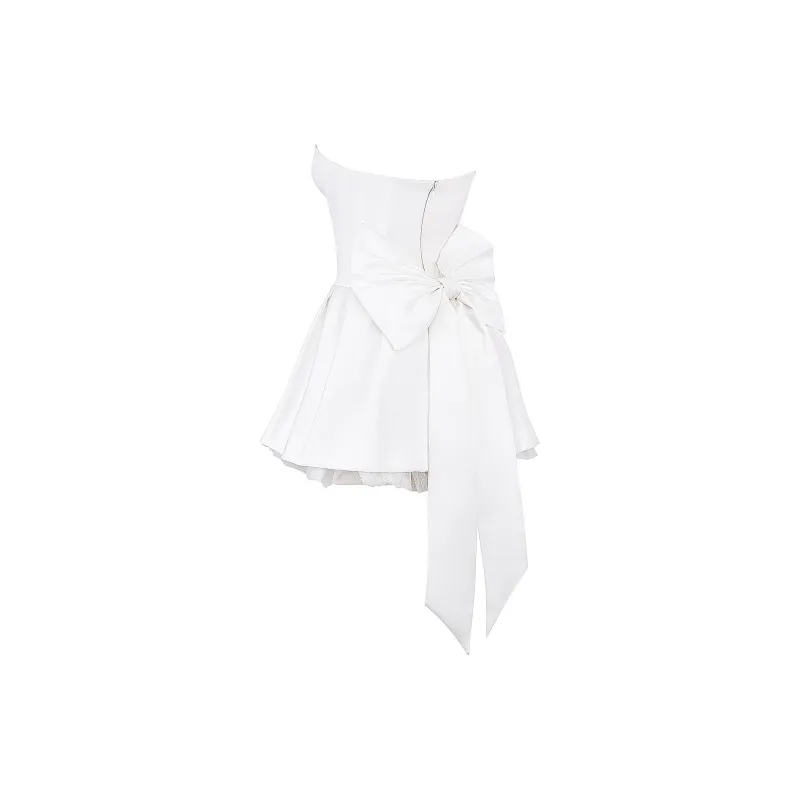 HOUSE OF CB Noele Evening Dress Women's WHITE/White-2