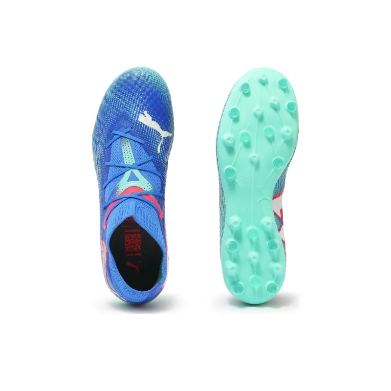 PUMA FUTURE 7 PRO Anti Slip Wear Resistant Soccer Shoes Men Turquoise-4