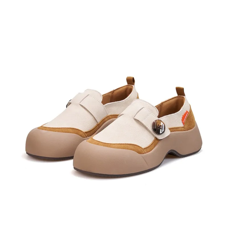 Joy&Mario Loafers Women's Camel/Purple-3