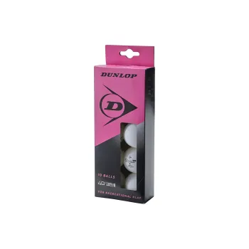 DUNLOP Table Tennis Outdoor Unisex 10 Ball White