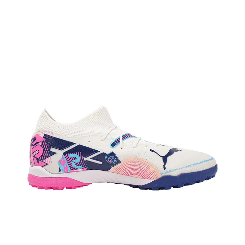 PUMA Future 7 Match Volume Up Tf 'White Luminous Blue Pink'-1