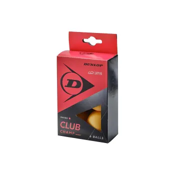 DUNLOP Table Tennis Unisex 6 Balls Orange