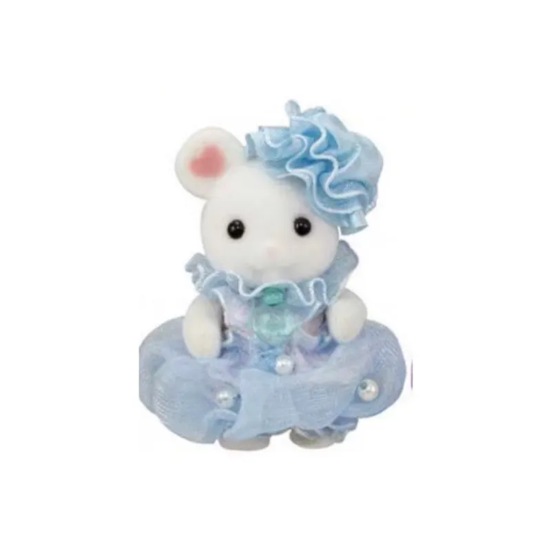 Sylvanian Families Jellyfish Baby Princess Dress Dolls Plush Pendant Small Size High-2