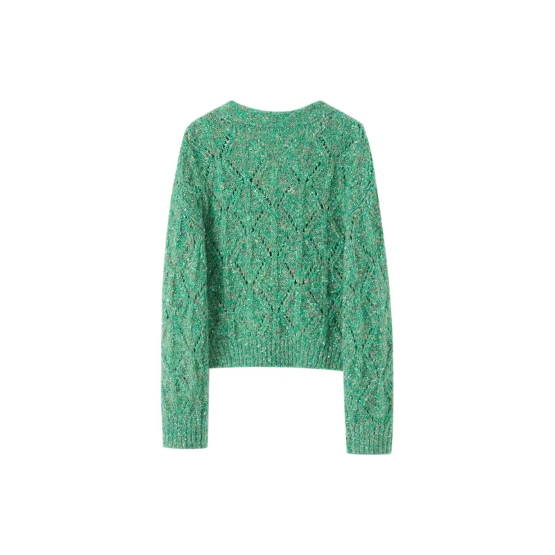 3COLOUR Knitwear Women's Forest Green-1