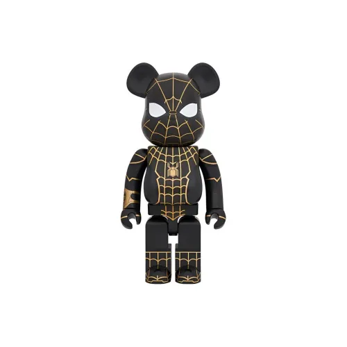 BE@RBRICK Spider-Man No Way Home Black/Gold