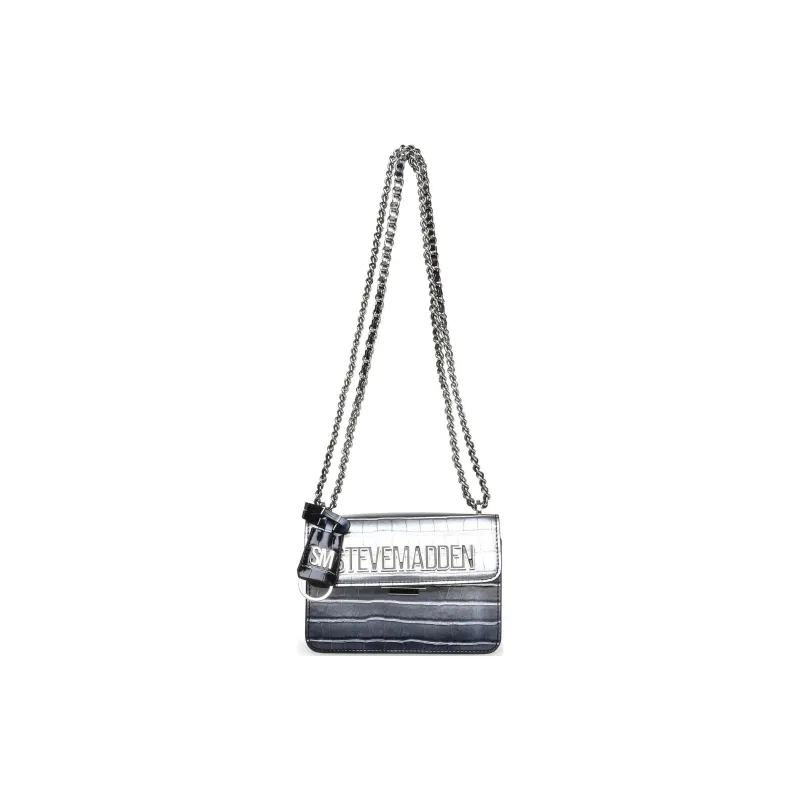 STEVE MADDEN Artificial Leather Shoulder Bag Crossbody Bag Regular Women's Silver-0