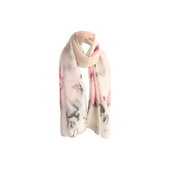 Cranta Komeia Polyester Silk Scarves Women's