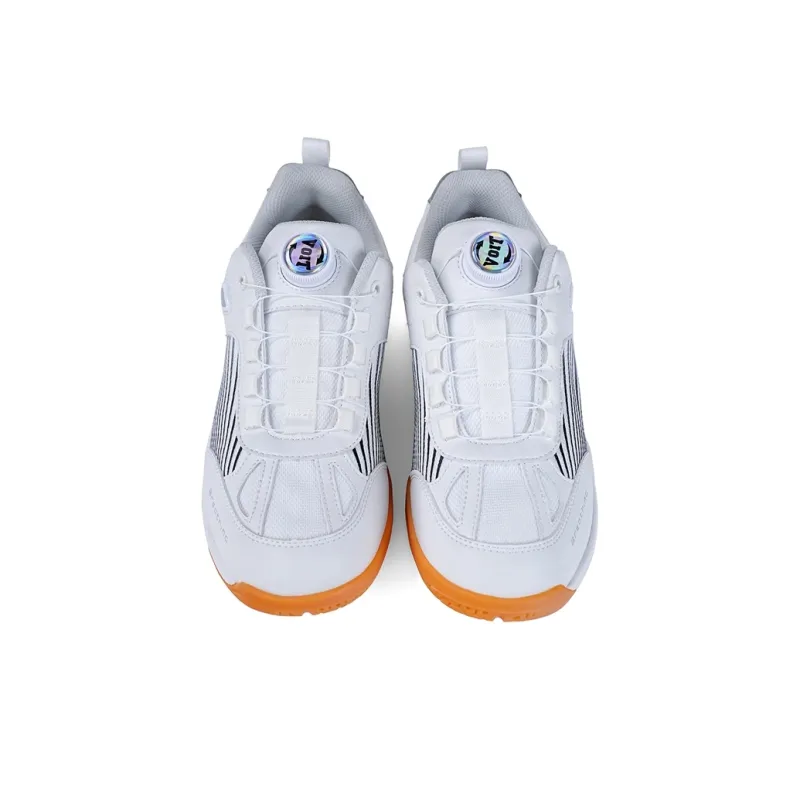VOIT Coverage Abrasion Resistant Lightweight Slip Resistant Low Top Training Shoes Unisex White-3