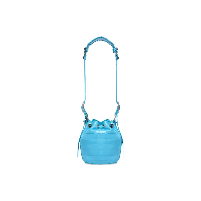 Balenciaga Le Cagole Xs Embossed Bucket Bag-5