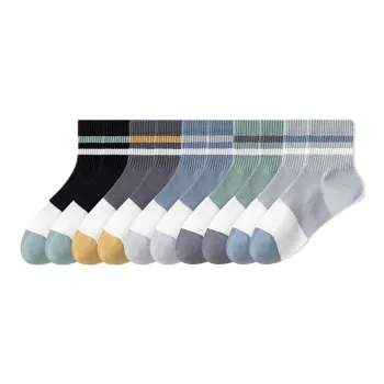 Lan Miao Mid-Calf Socks Men's 10 Pack