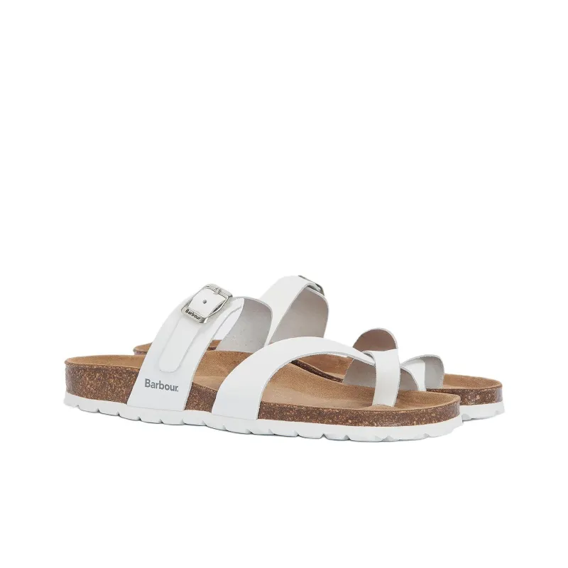 BARBOUR Flip Flops Women's White-2