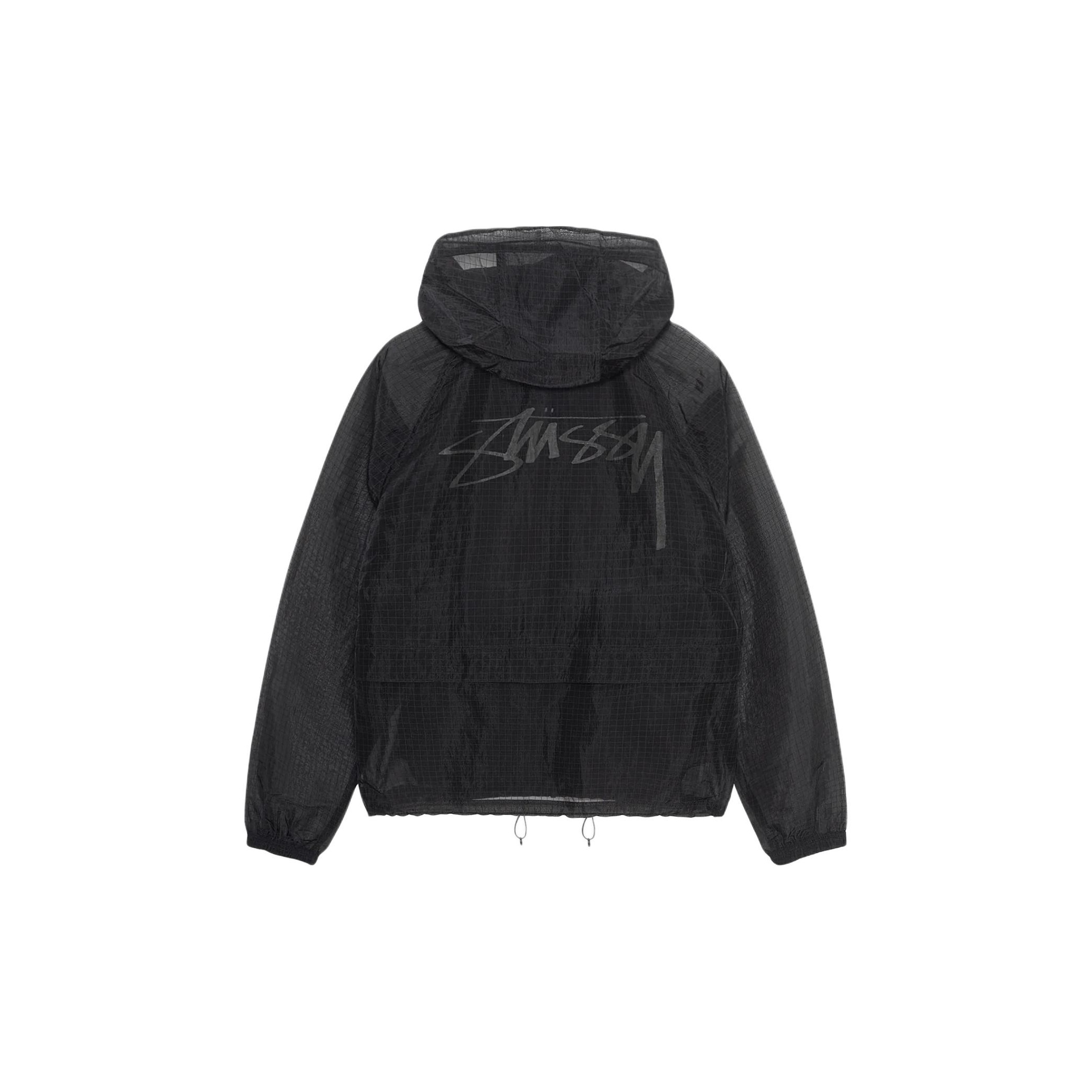 ディズニープリンセスのベビーグッズも大集合 Shell Transparent Ripstop Beach Stussy Jacket POIZON - L Black ジャケット・アウター