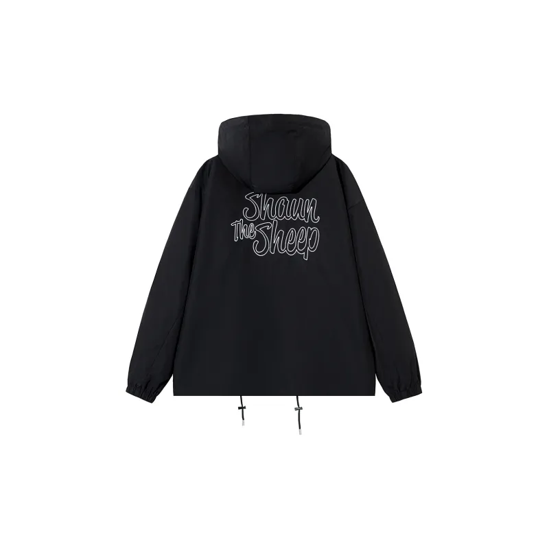 SHAUN THE SHEEP Coat Unisex Black-1