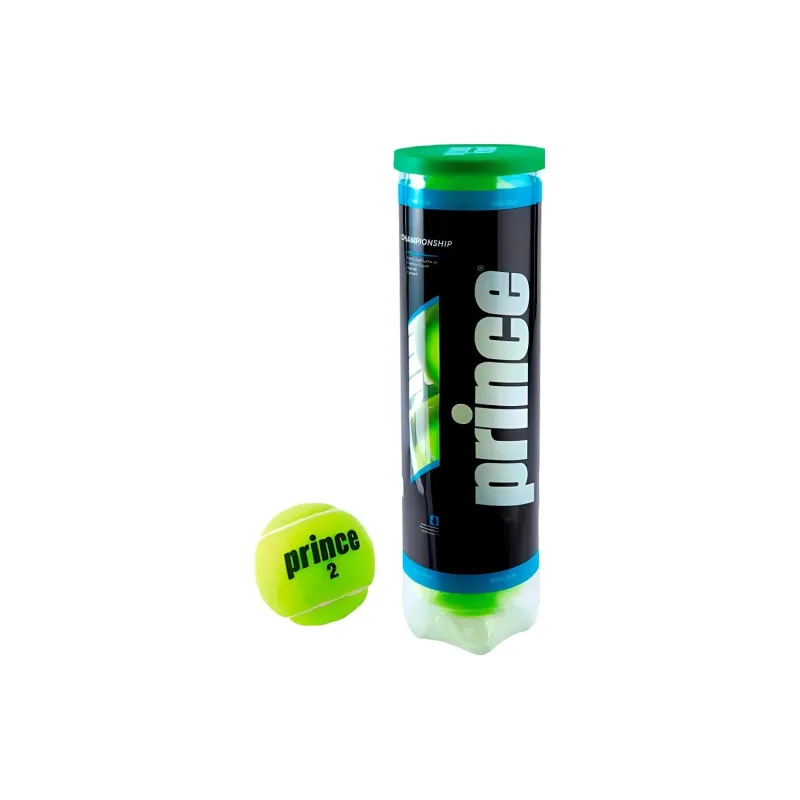 PRINCE Tennis Balls Natural Rubber Training Ball Indoor Yellow-0