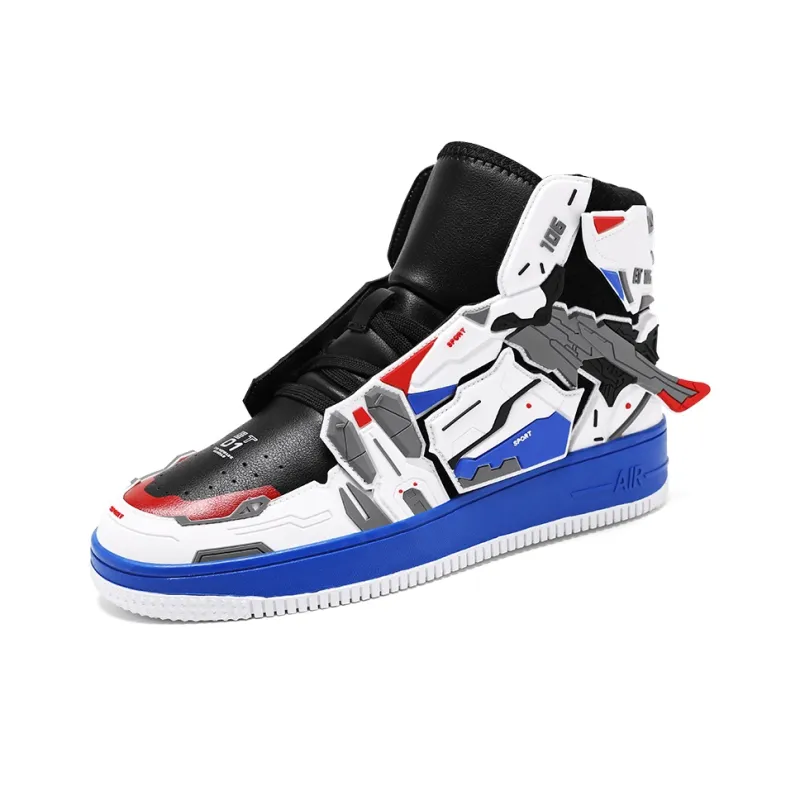 Kuding Anti-Slip Wear-Resistant High-Top Skateboard Shoes Unisex-2