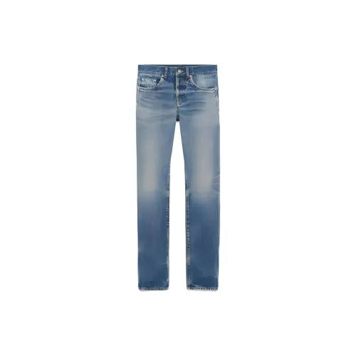 SAINT LAURENT Jeans Men Blue