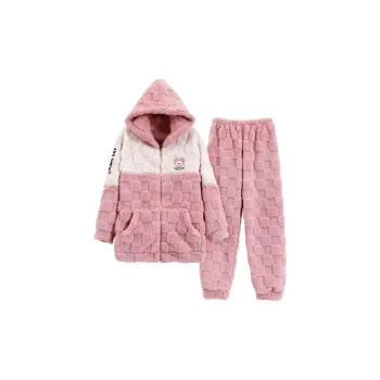 The Story Of The Flower Season Pajama Set Women's Pink