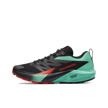 SALOMON Sense Ride 5 Cushioning Lightweight Low-Top Trail Running Running Shoes Men's Black