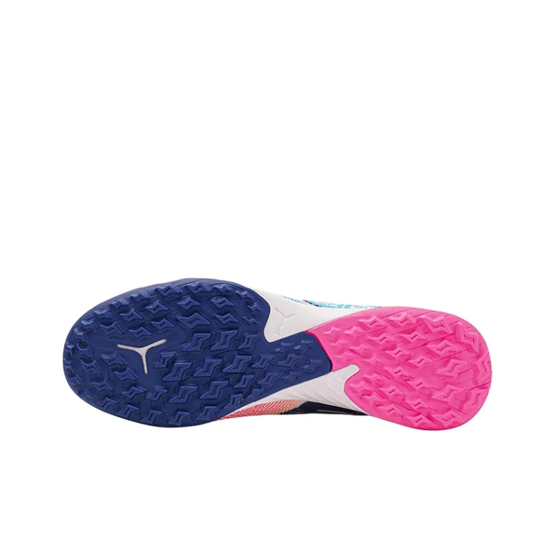 PUMA Future 7 Match Volume Up Tf 'White Luminous Blue Pink'-4