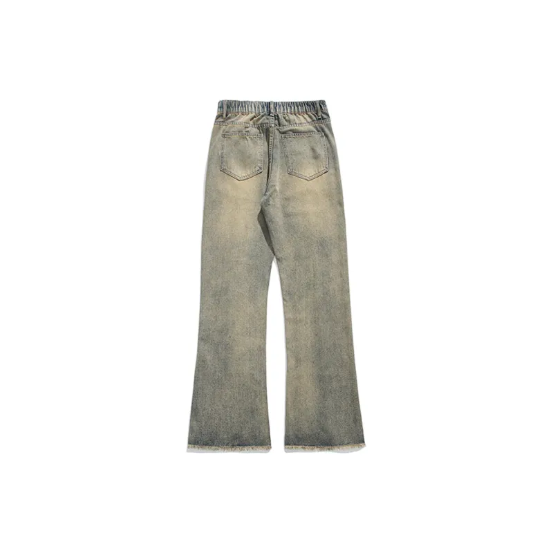 YINLEI Jeans Unisex Washed Color-1