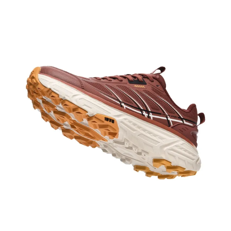 LOTTO Wild V2 Non slip Wear resistant Impact resistant Low Top Outdoor Shoes Men's Hot Sauce Red-4