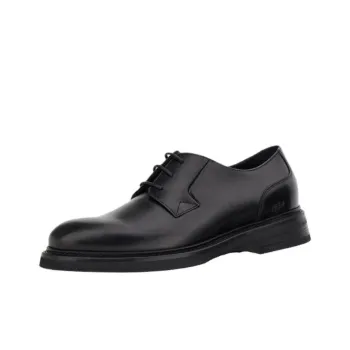 Canali Dress Shoes Men Low-Top Black