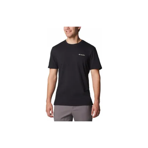 Columbia North Cascades T-Shirts Men Black