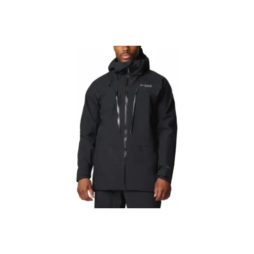 Columbia Platinum Peak Windbreaker Jackets Men Black