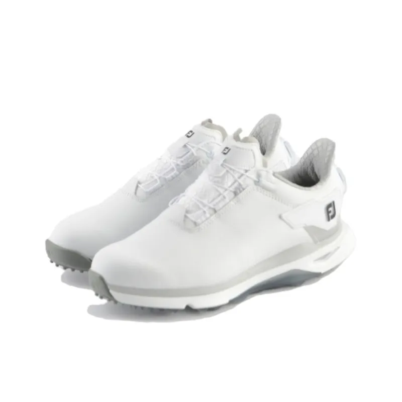 FOOTJOY Anti-Slip Wear-Resistant Low-Top Golf Shoes Men's White-2
