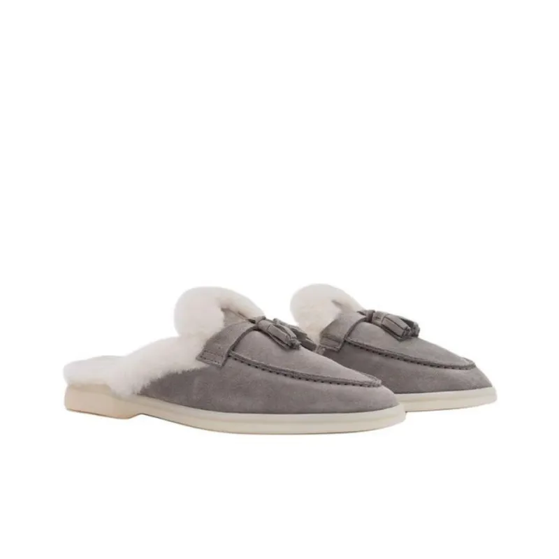 SCAROSSO Lucrezia Suede Mules Women's-2