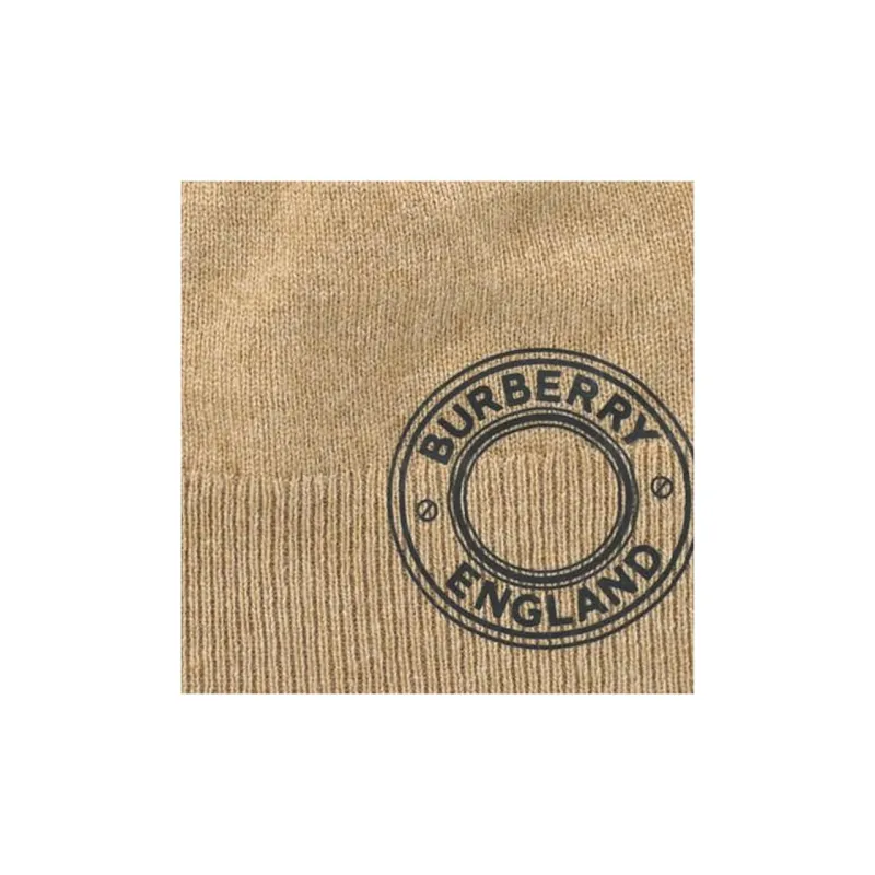 Burberry Logo Graphic Cashmere Blend Beanie-2