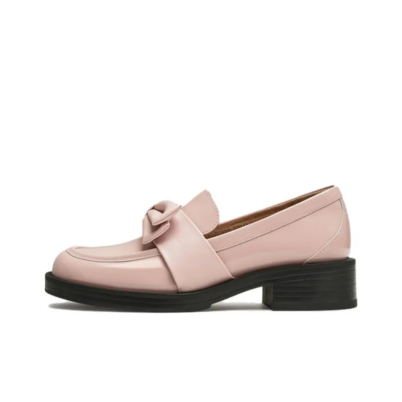 TATA Loafers Women's Solid Color-5