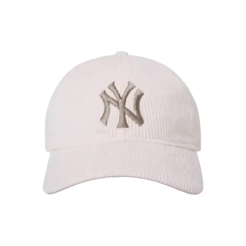New Era Cotton Baseball Caps Unisex White-1