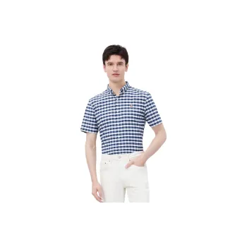Hush Puppies Shirt Men's Medium Blue