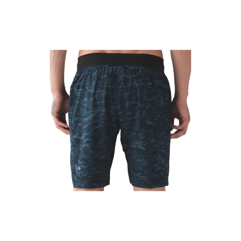 Lululemon T.H.E. Linerless Casual Shorts Men's Blue Black-1