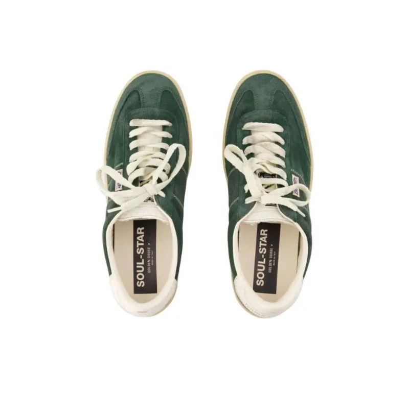 Golden Goose Soul Star Low Top Skateboard Shoes Men's Green-5