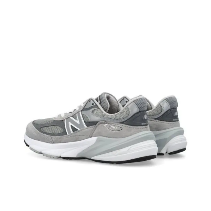 New Balance NB 990 V6 Anti Slip Wear Resistant Low Top Running Shoes Men's Gray-3