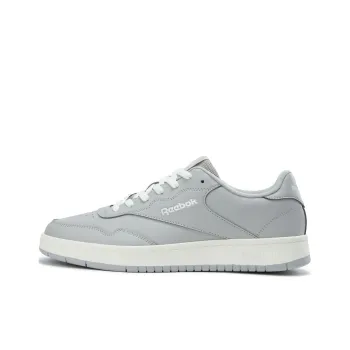 Reebok COURT 1000 Wear Resistant Slip Resistant Low Top Skateboard Shoes Unisex Light Gray