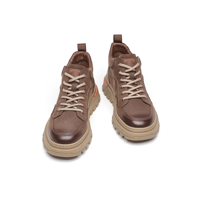 LUOGOKS Men's Casual Shoes Men High Top-8